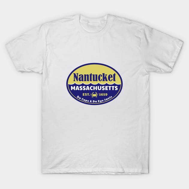 Nantucket Massachusetts MA T-Shirt by DD2019